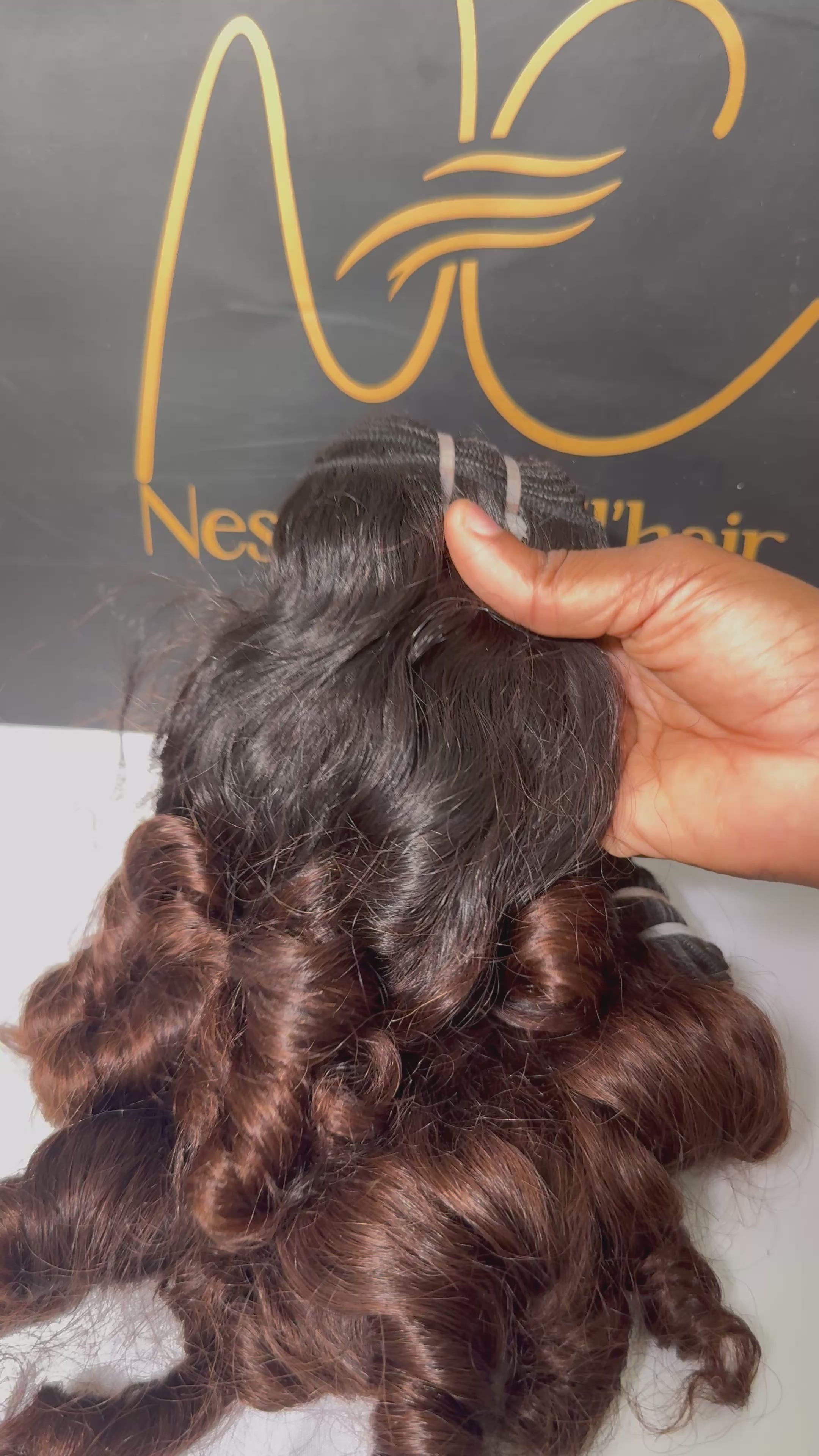 Raw hair indiennes